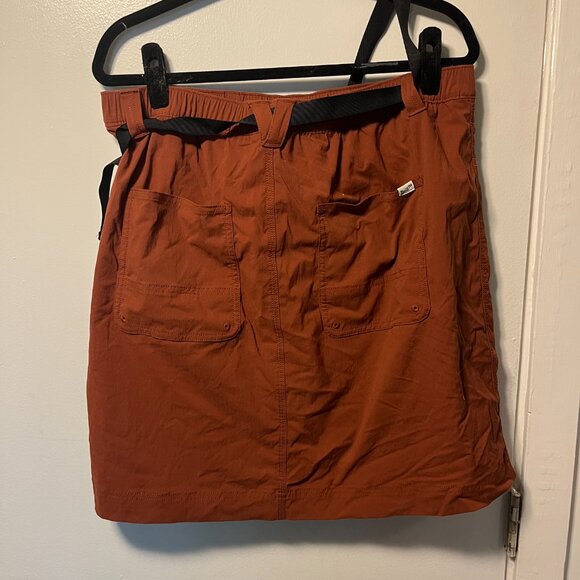 Duluth Trading Co. Cargo Skirt with Pockets & Adjustable Belt – Women’s L - Picture 4 of 6